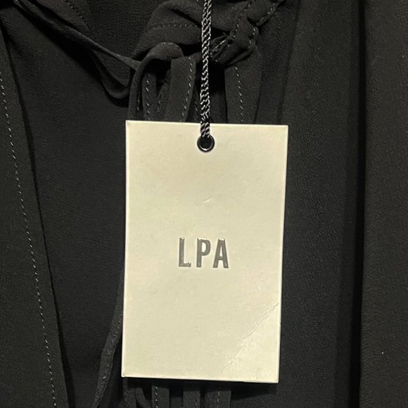 LPA Small Black Remi Off Shoulder Bodysuit NEW WITH TAGS Size Small - Picture 5 of 7